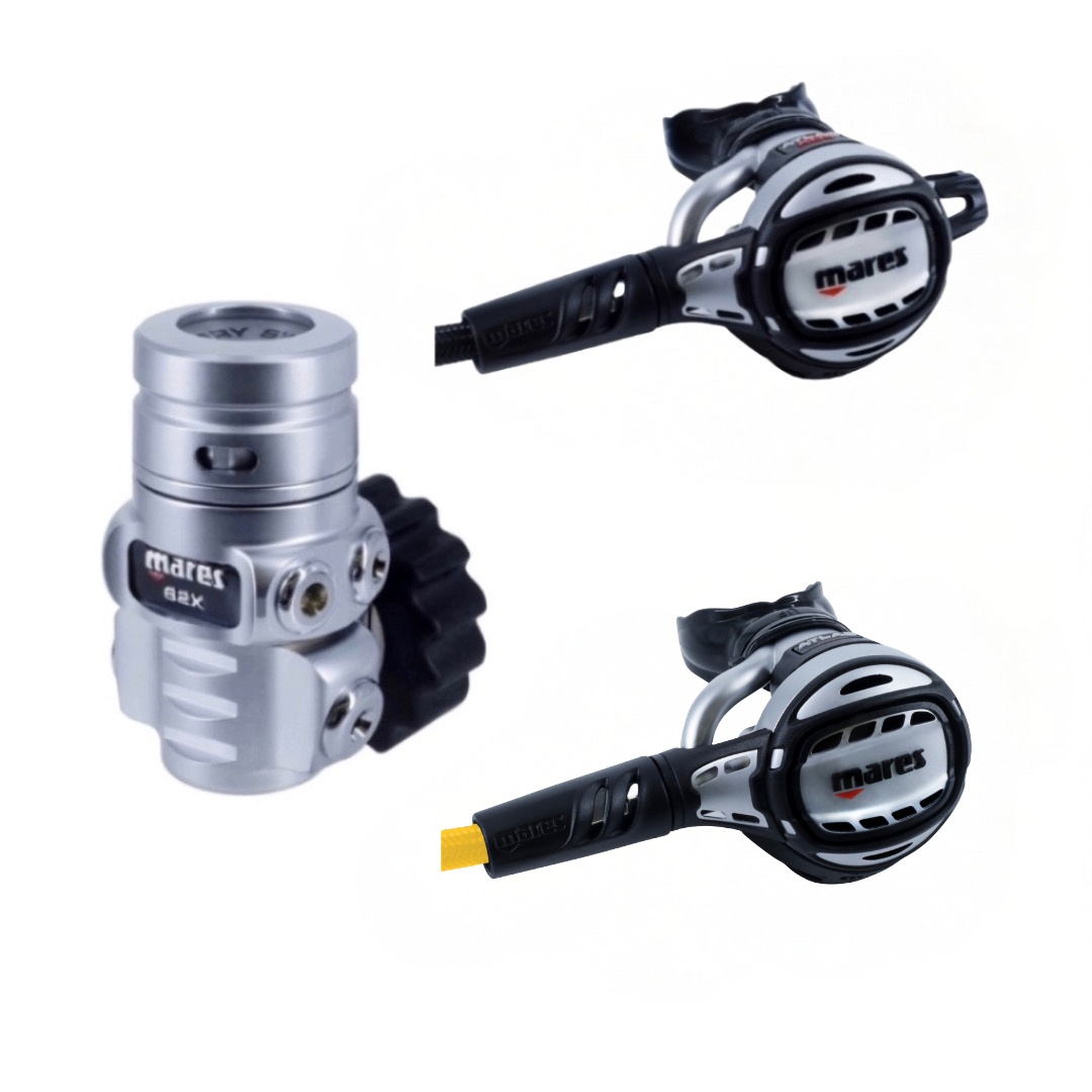 Mares Atlas Adj 62X TBP with Atlas Octopus