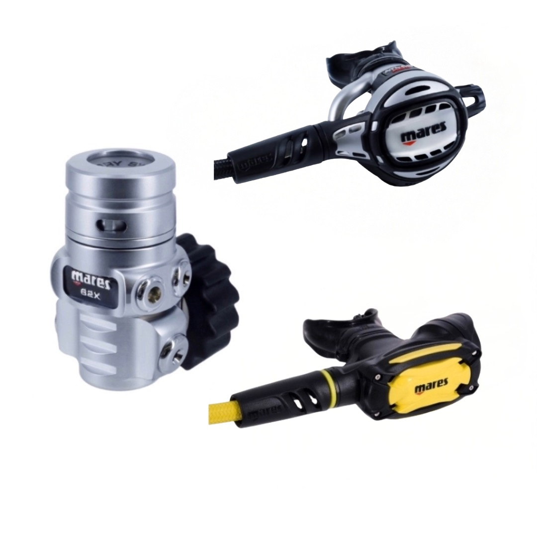 Mares Atlas Adj 62X TBP with SXS Octopus