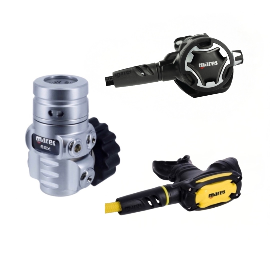 Mares Dual Adj 62X TBP with SXS Octopus