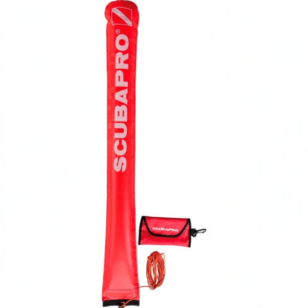 Scubapro Surface Marker Buoy, PVC, Orange, 1.3m