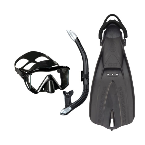 Snorkelset Gold Full Set