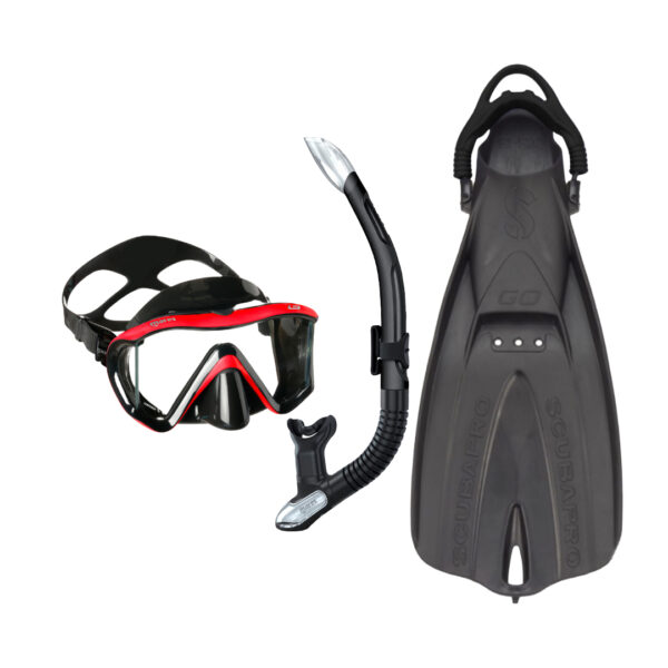 Snorkelset Gold Full Set - Bild 2